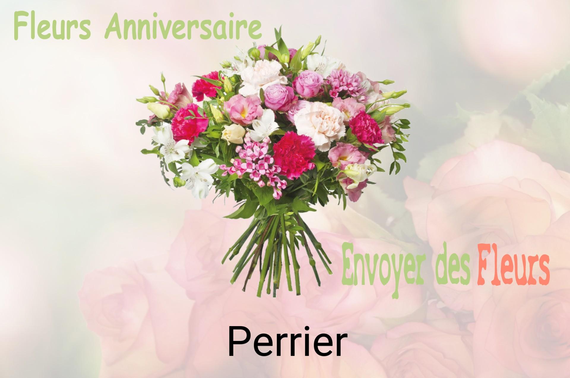 Bouquet de fleurs d’anniversaire livré à Perrier